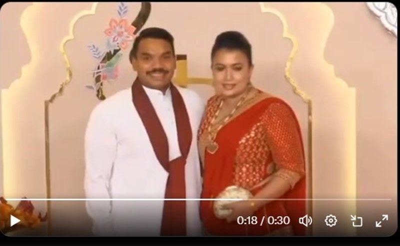 අනන්ත – රාධිකා මහා මංගල්‍ය යේ සුපිරි ආරාධිතයින් අතර නාමල් සහ මහේලත්