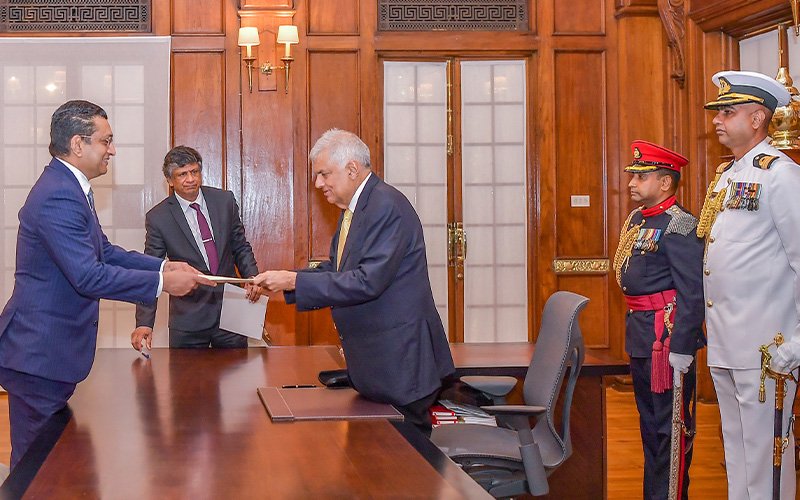 අධිකරණ, බන්ධනාගාර කටයුතු හා ආණ්ඩුක්‍රම ව්‍යවස්ථා ප්‍රතිසංස්කරණ අමාත්‍යවරයා ලෙස ජනාධිපති නීතීඥ අලි සබ්‍රි මහතා දිවුරුම් දෙයි