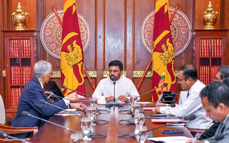 ජනපති සහ ලෝක බැංකු විධායක අධ්‍යක්ෂවරයා අතර හමුවක්