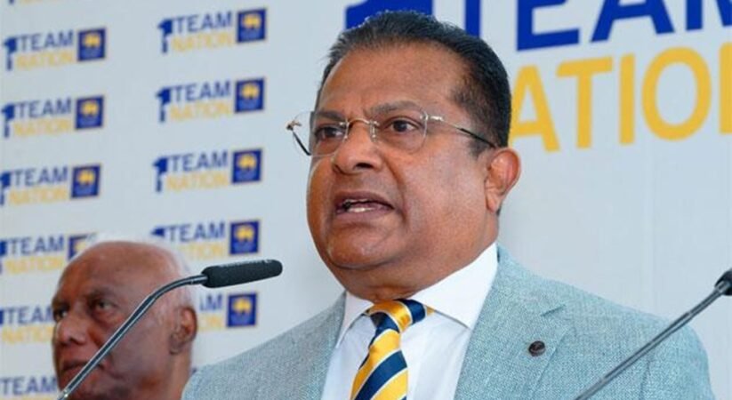 ශ්‍රී ලංකා ක්‍රිකට් සභාපති මුල් පුටුව ෂම්මි සිල්වාට