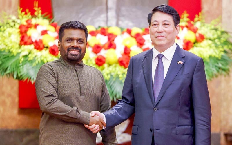 ජනපති වියට්නාම ජනපති හමුවෙයි